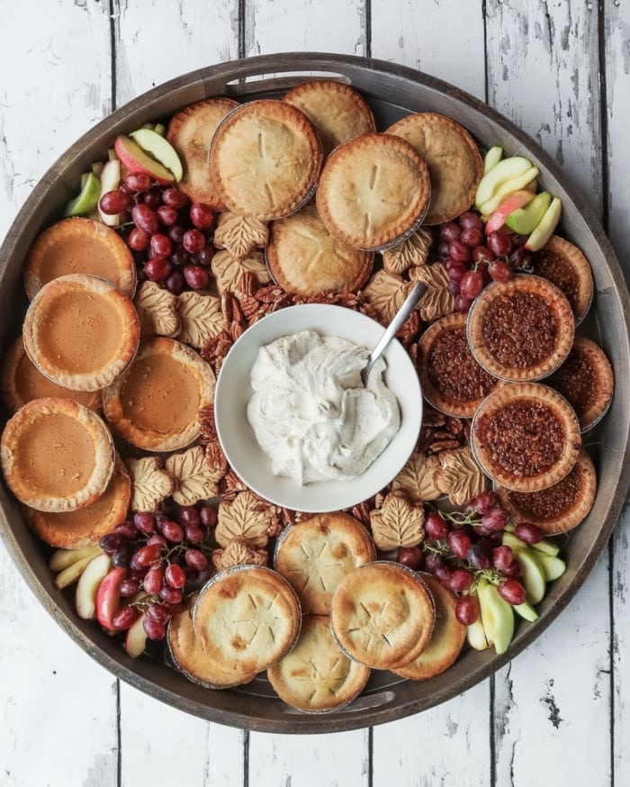 Thanksgiving Dessert Boards - Pie Board