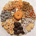 Thanksgiving Dessert Boards - Pretzels and Candies