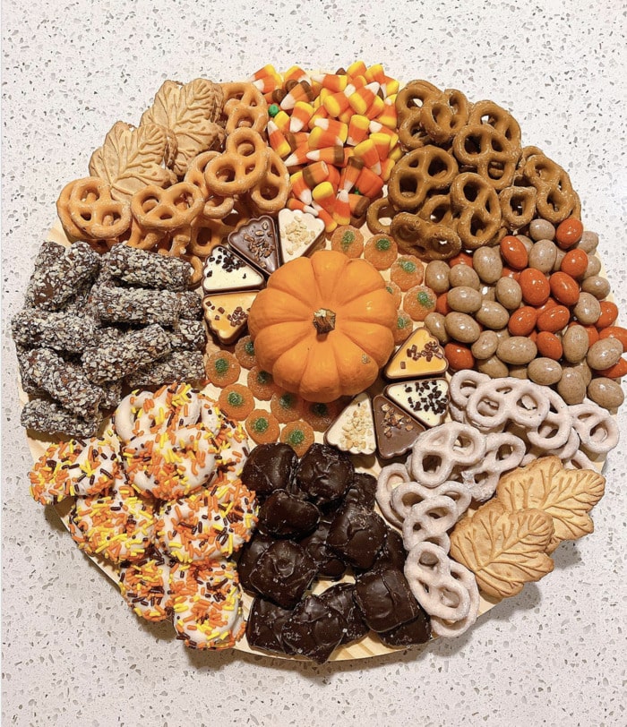 Thanksgiving Dessert Boards - Orange