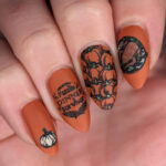 Thanksgiving Nail Art - Family Dinner Survivor