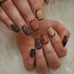 Thanksgiving Nail Art - pop art fall nails