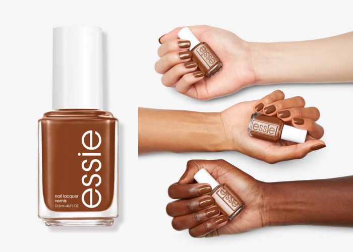 Thanksgiving Nail Colors - Essie Winter Trend Collection in Midnight Delight