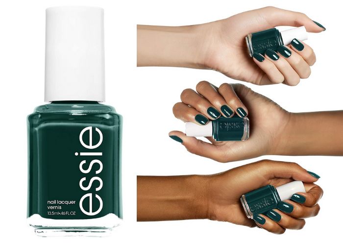 Thanksgiving Nail Colors - Essie Glossy Shine Finish Nail Polish in Off Tropic