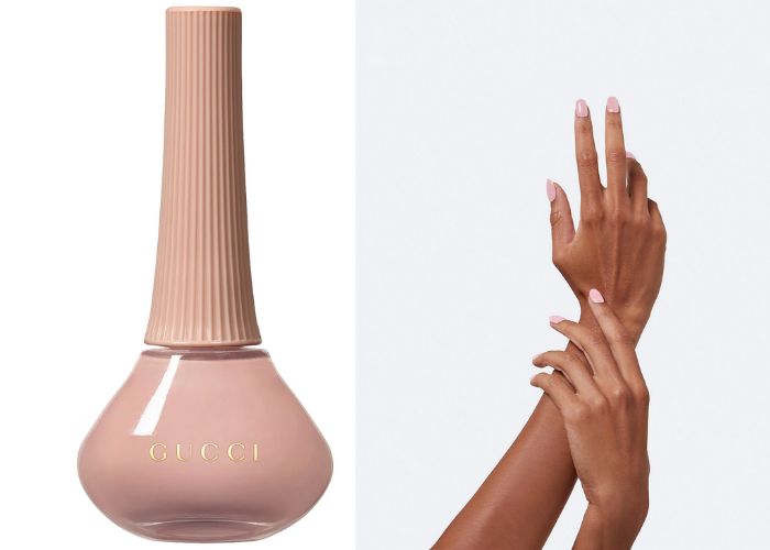 Thanksgiving Nail Colors - Gucci Glossy Nail Polish in Ellen Blush