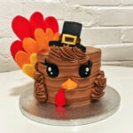 Turkey Cakes - pilgrim turkey