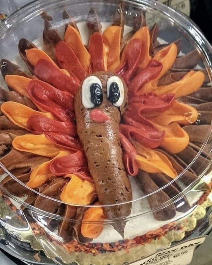 Turkey Cakes - Mr. Hanky