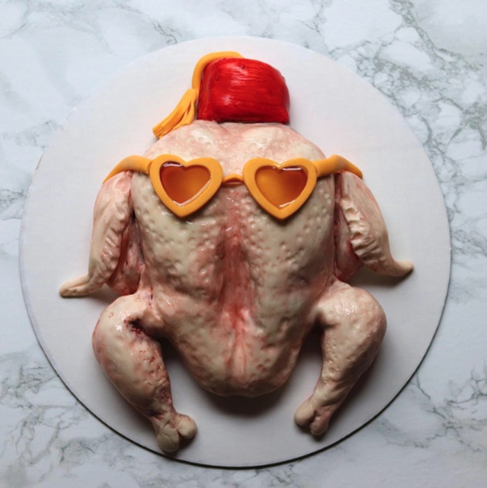 Turkey Cakes - Friends turkey