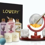 Alcohol Gifts - Globe Decanter & Spa Essentials Gift Set