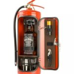 Alcohol Gifts - Fire Extinguisher Hidden Mini-Bar