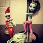 Bad Elf on the Shelf - Zombie Strip Club Elf