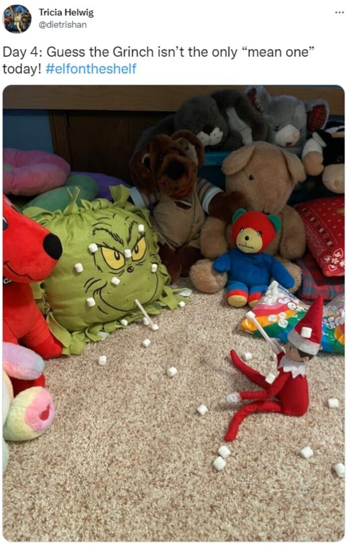 Bad Elf on the Shelf - Waste of Marshmallows