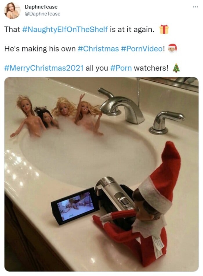 Bad Elf on the Shelf - Branching Out