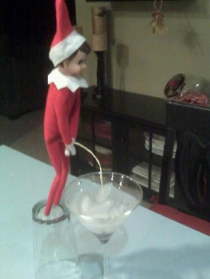 Bad Elf on the Shelf - Urine Trouble