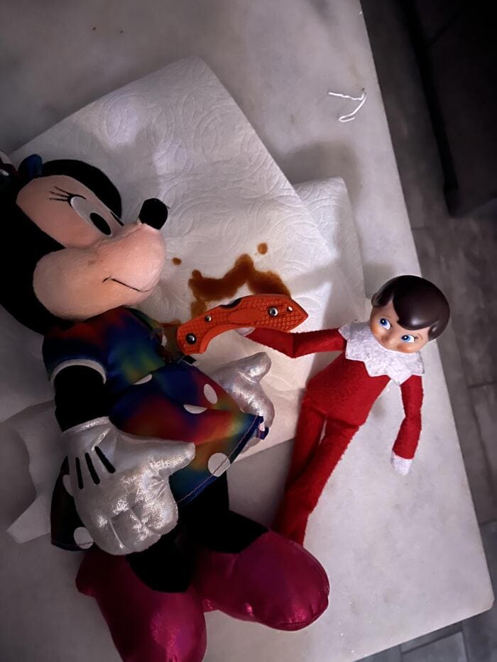 Bad Elf on the Shelf - Bye Minnie