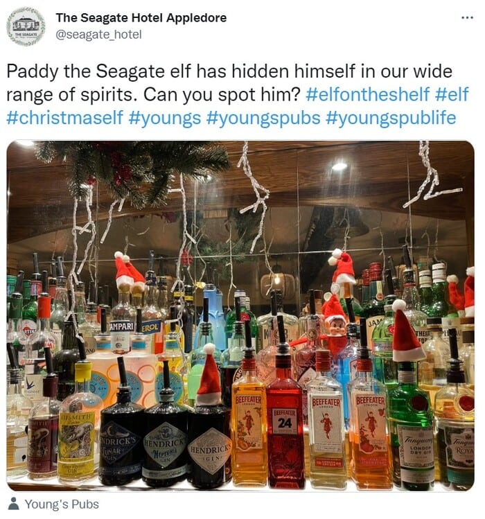 Bad Elf on the Shelf - Elf on the Top Shelf