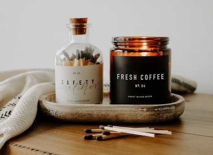 Best Gifts Coffee Lovers - Fresh Coffee Soy Wax Candle