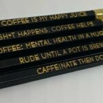 Best Gifts Coffee Lovers - Coffee Lover Pencil Set