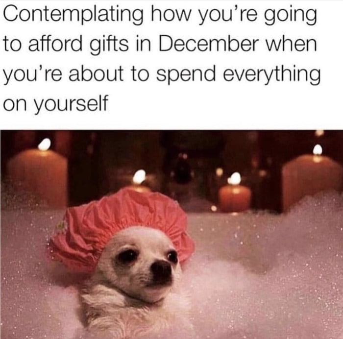Black Friday Memes - dog in bath
