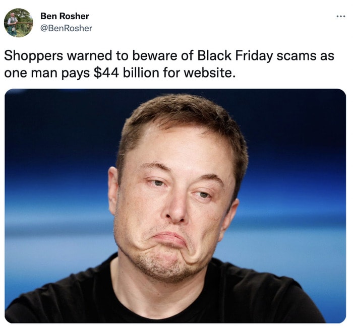 Black Friday Memes - elon musk