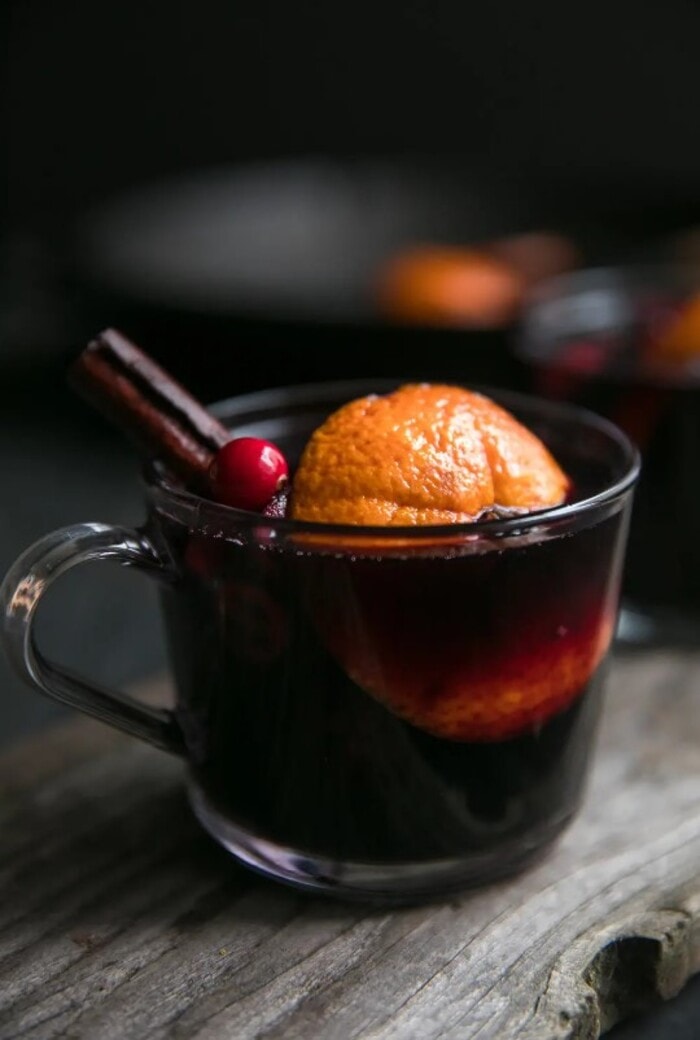 Christmas Cocktails - Spiced Mulled Wine