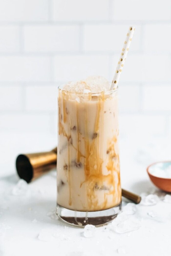 Christmas Cocktails - Salted Caramel White Russian