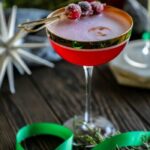 Christmas Cocktails - Cranberry Pisco Sour