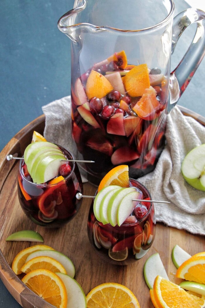 Christmas Cocktails - Winter Sangria