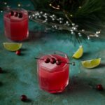 Christmas Cocktails - Cranberry Gin and Tonic