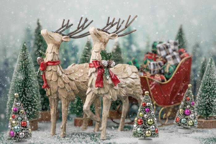 Christmas Puns Jokes - Reindeers