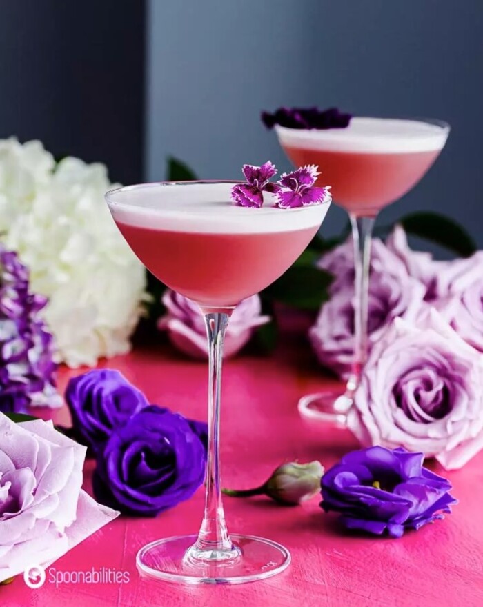 Crème de Violette Cocktails - Gin Violette Cocktail