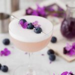 Crème de Violette Cocktails - Twisted Violet Blueberry Gin Sour