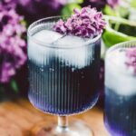Crème de Violette Cocktails - Violet and St. Germain Spritz