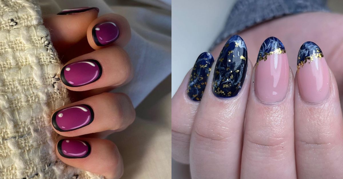 Dark Winter Nails