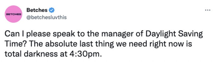 Daylight Savings Memes Tweets - speak to the manager