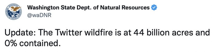 End of Twitter Memes Tweets - wildfire