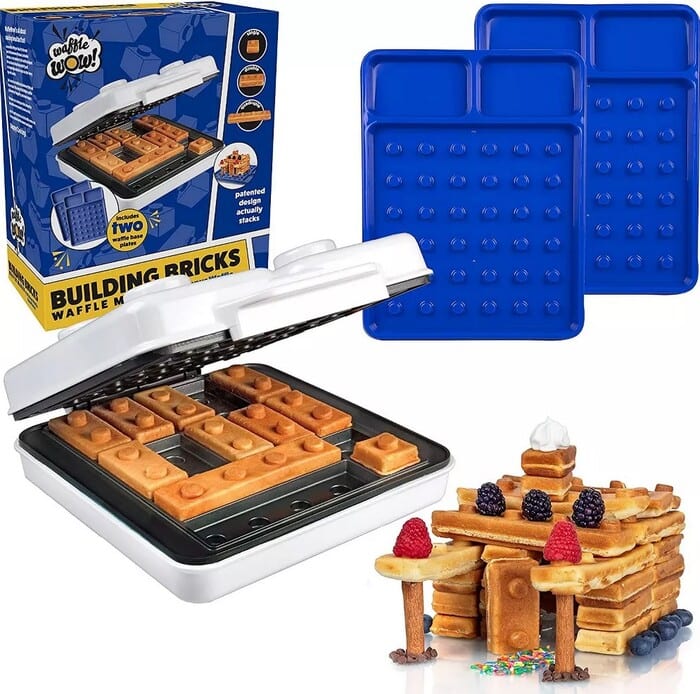 Fun Waffle Maker - Building Brick Electric Waffle Maker