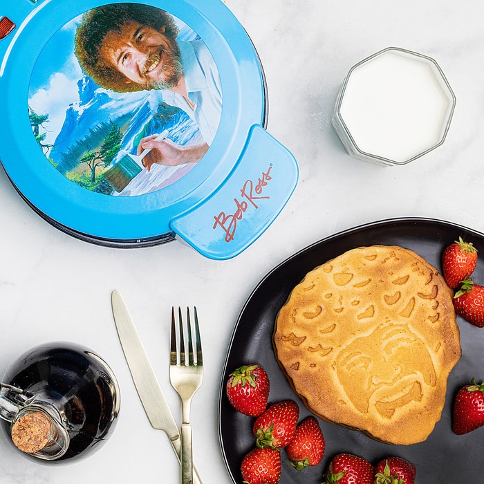 Fun Waffle Maker - Bob Ross Waffle Maker