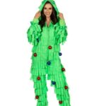 Funny Christmas Pajamas - Women's Tree Time Jumpsuit