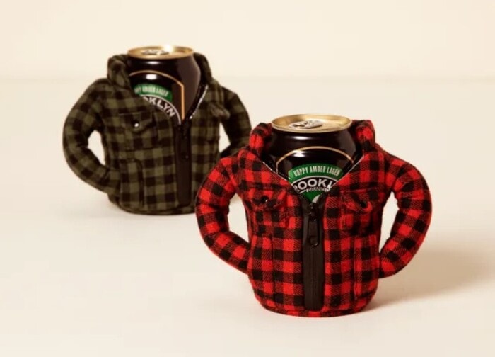 Funny White Elephant Gift Ideas - Chill Beer Flannel