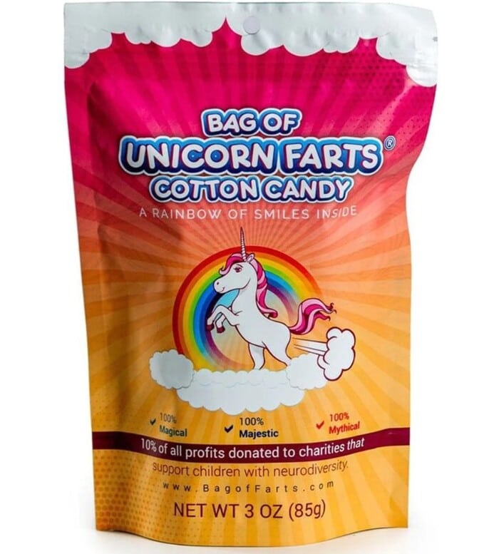 Funny White Elephant Gift Ideas - Bag of Unicorn Farts