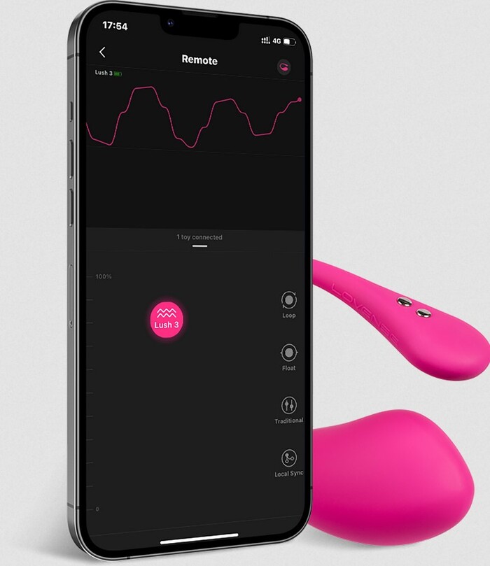 Lush 3 Vibrator Review - Lovense Lush 3 mobile app