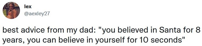 Positive Memes - believing in Santa and yourself