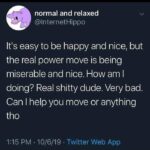 Positive Memes - miserable and nice