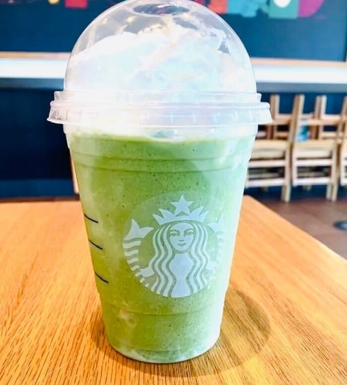 Starbucks Peppermint Mocha - Shamrock Frappuccino