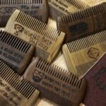 Stocking Stuffer Ideas For Men - Custom Engraved Beard Comb and Case