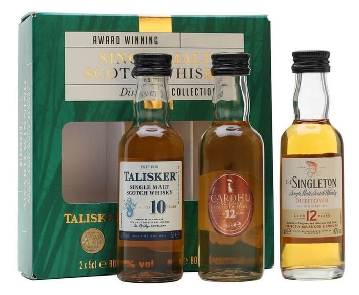 Stocking Stuffer Ideas For Men - Single Malts Discovery Mini Pack
