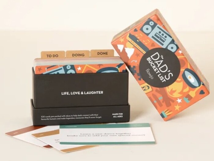 Stocking Stuffer Ideas For Men - Dad & Me Activity Bucket List