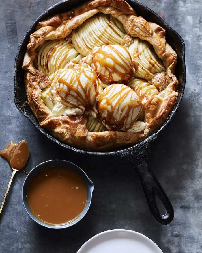Thanksgiving Dessert Ideas - Puff Pastry Apple Galette