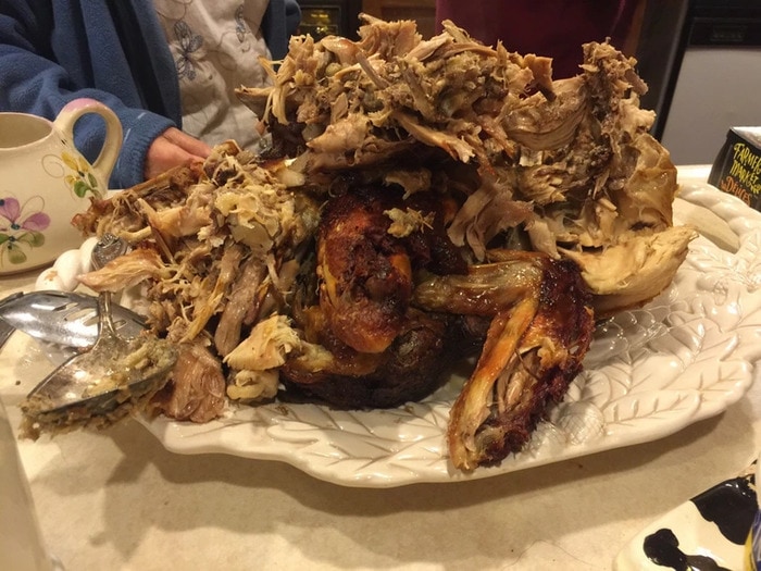 Thanksgiving Fails - exploded turkey