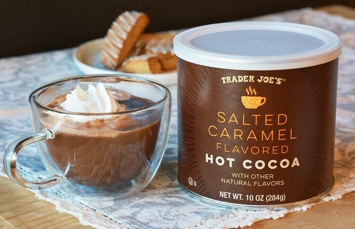 Trader Joe's Holiday Items 2022 - Salted Caramel Hot Cocoa